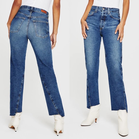 Ag Adriano Goldschmied Denim - ADRIANO GOLDSCHMIED Twisted Alexis High Rise Jeans Mentor